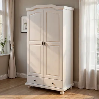 Dulap Reutte, Inter Link, 104x56x198 cm, lemn, alb f08f imagine