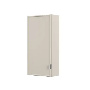 Dulap suspendat cu 1 usa, Bella Cashmere, Comad, 35x19x75 cm, MDF/PAL laminat, casmir mat 289a imagine