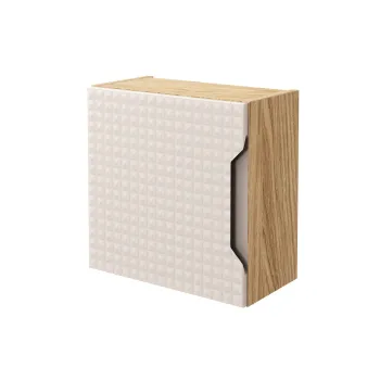 Dulap suspendat cu 1 usa, Luxor Beige, Comad, 35x19x35 cm, MDF/PAL laminat, stejar bb53 imagine