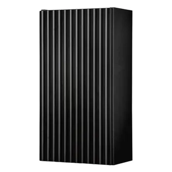 Dulap suspendat cu 1 usa, Nova Black, Comad, 30x18.9x57 cm, MDF/PAL laminat, negru mat c765 imagine