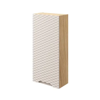 Dulap suspendat cu 1 usa, Ocean Beige, Comad, 35x19x75 cm, MDF/PAL laminat, stejar e09f imagine