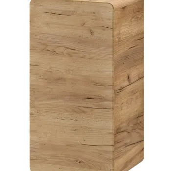 Dulapior cu 1 usa, cu fixare pe perete , Aruba Craft, Comad, 35x32x68 cm, MDF/PAL laminat, stejar craft gold da48 imagine