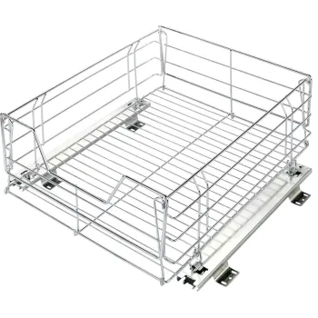 Raft extensibil pentru dulap, Maximex, Maxi, 50 x 50 x 23 cm, inox b668 imagine