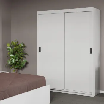 Dressing / Dulap dormitor Alb 138 - Karin 8748 imagine