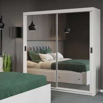 Dressing / Dulap dormitor cu Oglinda 184 - Karin d40c imagine