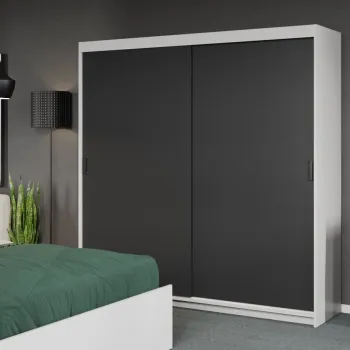 Dressing / Dulap dormitor Gri 184 - Karin b84a imagine