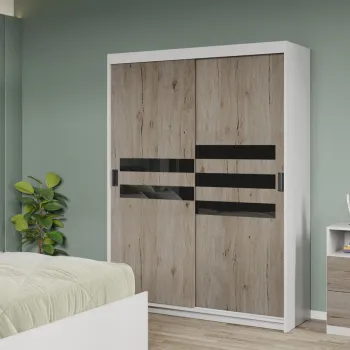 Dressing / Dulap dormitor San Remo 138 - Glass f36a imagine