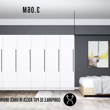 Dressing 3.06m / Dulap Dormitor Timea b0e2 imagine