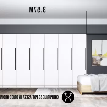 Dressing 3.57m / Dulap Dormitor Timea f141 imagine