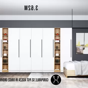 Dressing 3.62m / Dulap Dormitor Timea 569a imagine