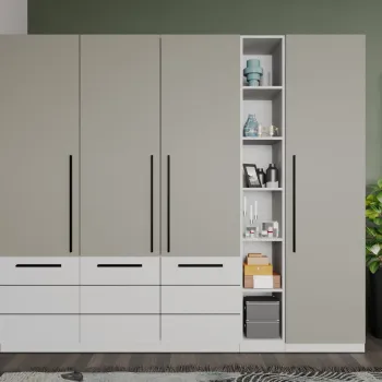 Dulap Casmir / Alb 2.3m Soares 4a39 imagine
