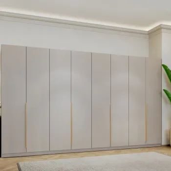 Dulap dormitor haine Bej/casmir 328 cm Auris C1 24b7 imagine