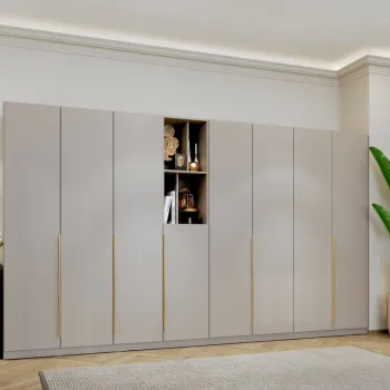 Dulap dormitor haine Bej/casmir 328 cm Auris C2 dbd1 imagine