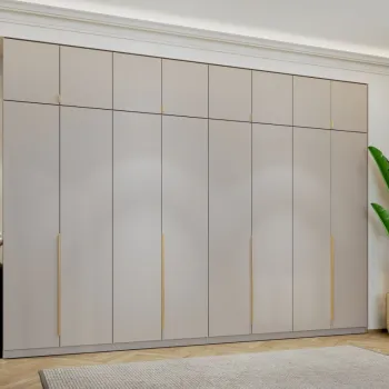 Dulap dormitor haine Inalt Bej/casmir 328 cm Auris C1 69de imagine