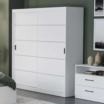 Dulap Nordis 184 usi albe d9b0 imagine