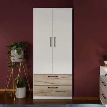 Dulap Relax Alb / Stejar k02 - C83/01 f746 imagine