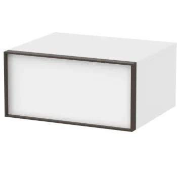 Dulap auxiliar suspendat Roca Inspira cu un sertar 60cm alb mat 22f6 imagine