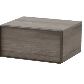 Dulap auxiliar suspendat Roca Inspira cu un sertar 60cm maro magnolia b53e imagine