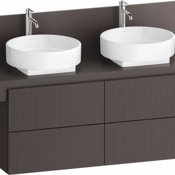 Dulap baza Duravit Balcoon 120x57cm  patru sertare cu inchidere lenta  maro mat fc0c imagine