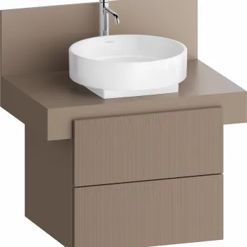 Dulap baza Duravit Balcoon 60x57cm  doua sertare cu inchidere lenta  umbra mat b2a8 imagine