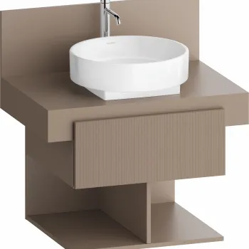 Dulap baza Duravit Balcoon 60x57cm  un sertar cu inchidere lenta  umbra mat 07eb imagine