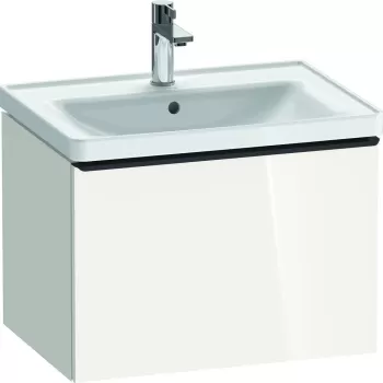 Dulap baza Duravit D-Neo cu 1 sertar pentru lavoar 65cm White High Gloss Decor ac3e imagine