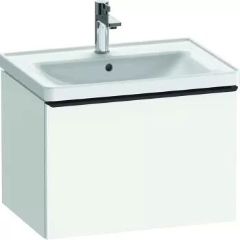 Dulap baza Duravit D-Neo cu 1 sertar pentru lavoar 65cm White Matt Decor 9e29 imagine