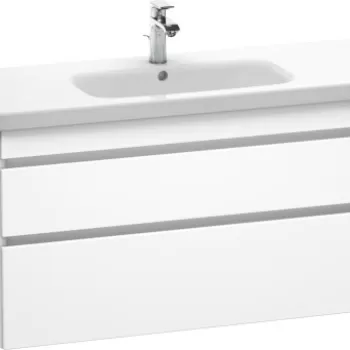 Dulap baza Duravit DuraStyle 113x44.8cm 2 sertare cu inchidere lenta alb mat af25 imagine