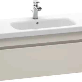 Dulap baza Duravit DuraStyle 113x44.8cm sertar cu inchidere lenta taupe mat 6509 imagine