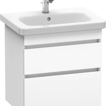 Dulap baza Duravit DuraStyle 58x44.8cm 2 sertare cu inchidere lenta alb mat 9645 imagine