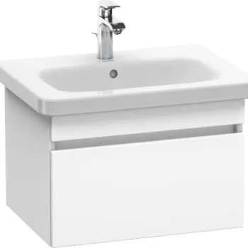 Dulap baza Duravit DuraStyle 58x44.8cm sertar cu inchidere lenta alb mat 6317 imagine