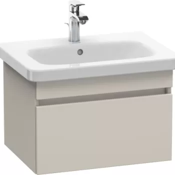Dulap baza Duravit DuraStyle 58x44.8cm sertar cu inchidere lenta taupe mat c86a imagine