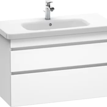Dulap baza Duravit DuraStyle 93x44.8cm 2 sertare cu inchidere lenta alb mat e289 imagine