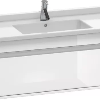 Dulap baza Duravit Ketho 100x46.5cm sertar inchidere lenta alb lucios 7409 imagine