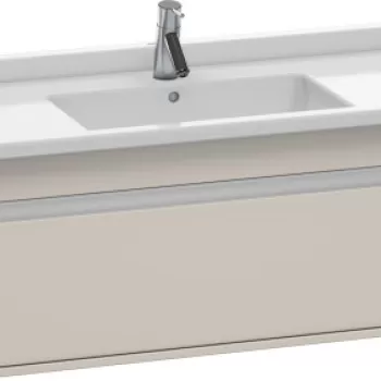 Dulap baza Duravit Ketho 100x46.5cm sertar inchidere lenta taupe mat df98 imagine