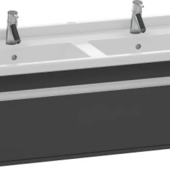 Dulap baza Duravit Ketho 120x46.5cm sertar inchidere lenta grafit mat cef2 imagine