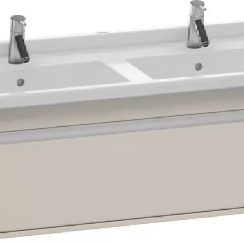 Dulap baza Duravit Ketho 120x46.5cm sertar inchidere lenta taupe mat 92d3 imagine