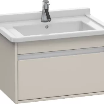 Dulap baza Duravit Ketho 65x46.5cm sertar inchidere lenta taupe mat aee9 imagine