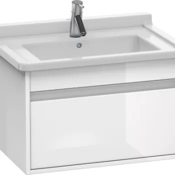 Dulap baza Duravit Ketho 80x46.5cm sertar inchidere lenta alb lucios 580e imagine