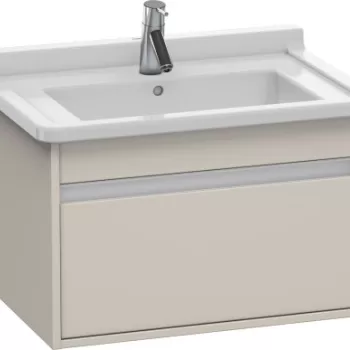 Dulap baza Duravit Ketho 80x46.5cm sertar inchidere lenta taupe mat 7ba6 imagine