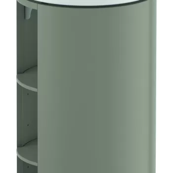 Dulap baza Duravit White Tulip pentru lavoar 236550 75x41cm Stone Grey Satin Matt Lacquer ca0c imagine