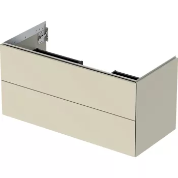Dulap baza Geberit ONE cu 2 sertare 105cm gri nisip lucios c4a5 imagine