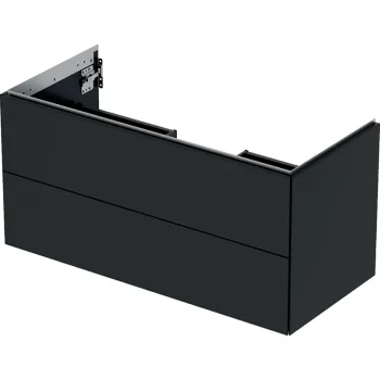 Dulap baza Geberit ONE cu 2 sertare 105cm negru mat 4a44 imagine