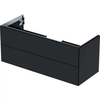 Dulap baza Geberit ONE cu 2 sertare 120cm negru mat c1dc imagine