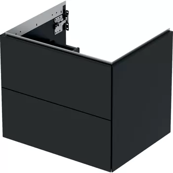 Dulap baza Geberit ONE cu 2 sertare 60cm negru mat e137 imagine