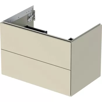 Dulap baza Geberit ONE cu 2 sertare 75cm gri nisip lucios e856 imagine