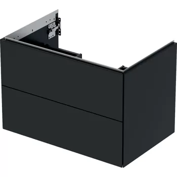 Dulap baza Geberit ONE cu 2 sertare 75cm negru mat d35e imagine