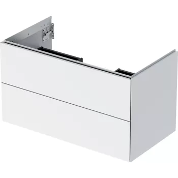 Dulap baza Geberit ONE cu 2 sertare 90cm alb lucios 3705 imagine