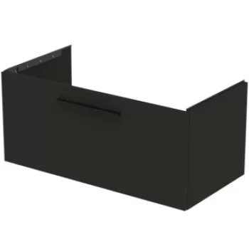 Dulap baza Ideal Standard i.Life B cu 1 sertar 100x50.5x44cm gri carbon mat 305b imagine