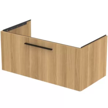Dulap baza Ideal Standard i.Life B cu 1 sertar 100x50.5x44cm stejar natur 8e63 imagine